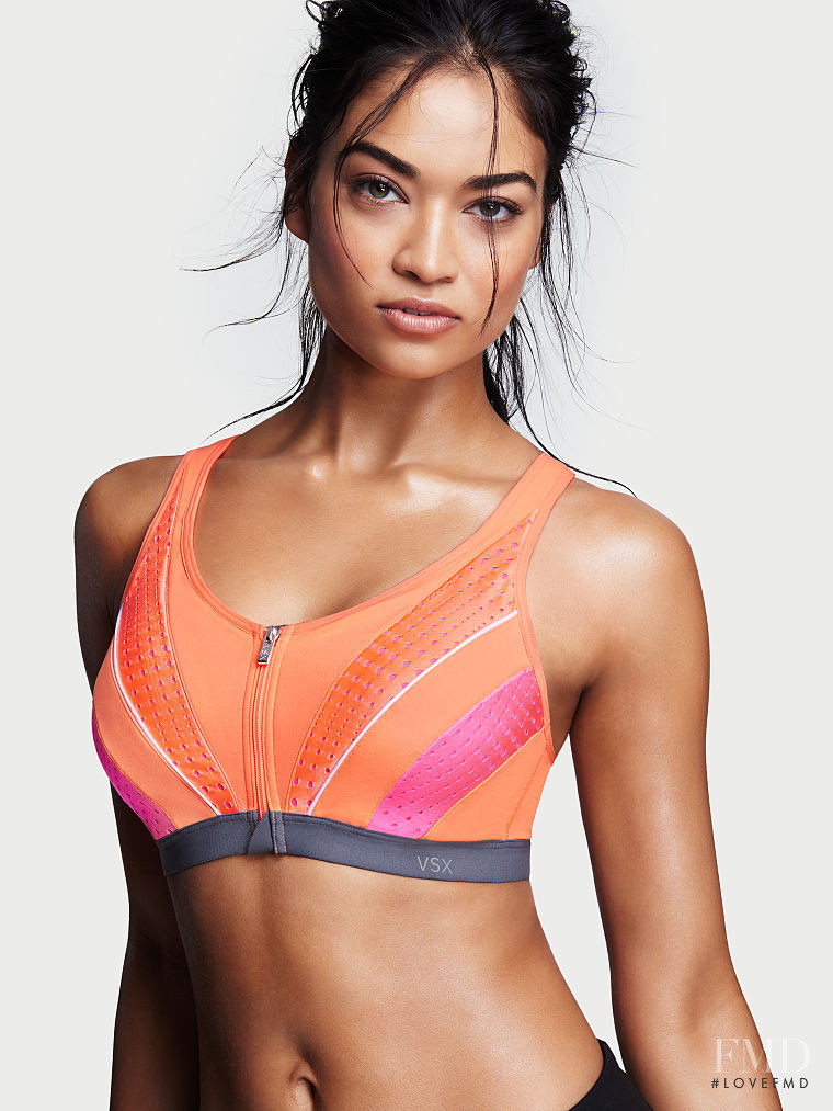 Shanina Shaik featured in  the Victoria\'s Secret VSX catalogue for Autumn/Winter 2016