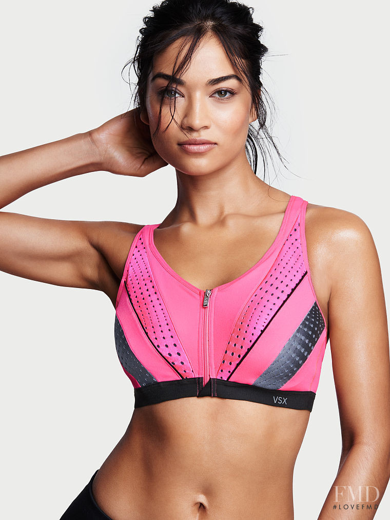 Shanina Shaik featured in  the Victoria\'s Secret VSX catalogue for Autumn/Winter 2016