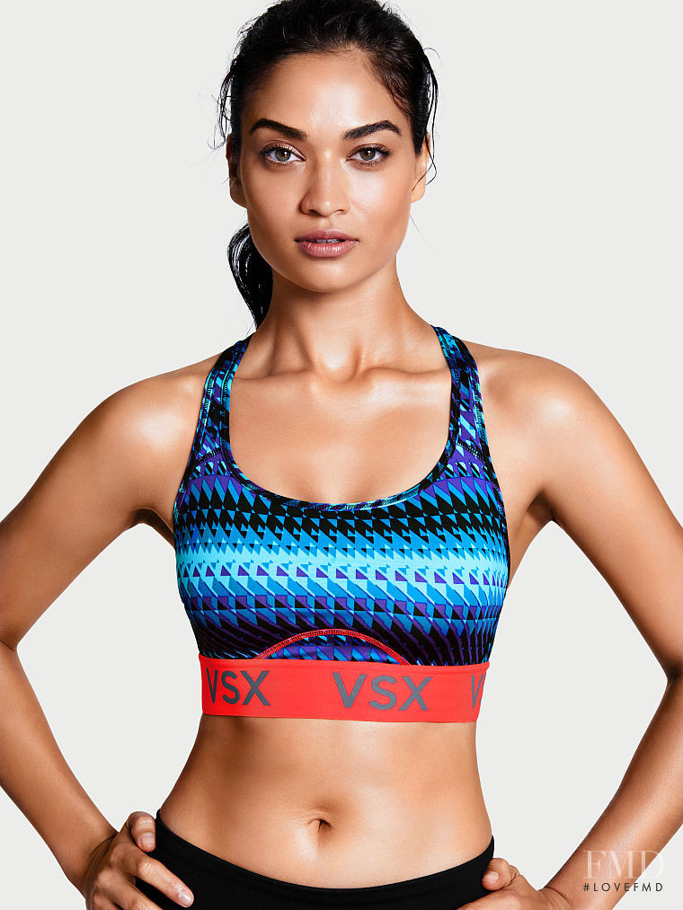 Shanina Shaik featured in  the Victoria\'s Secret VSX catalogue for Autumn/Winter 2016