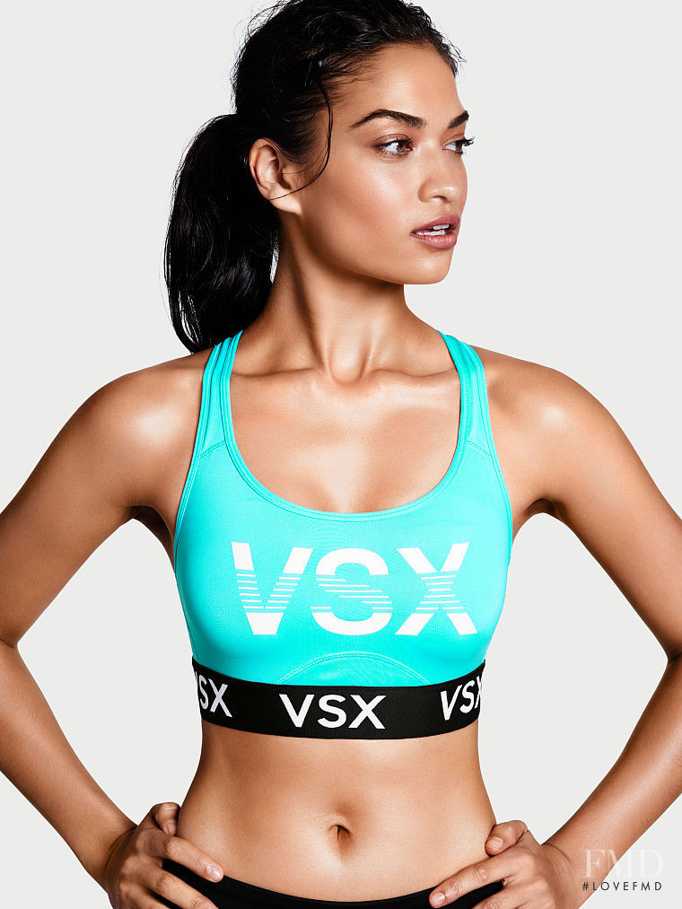 Shanina Shaik featured in  the Victoria\'s Secret VSX catalogue for Autumn/Winter 2016