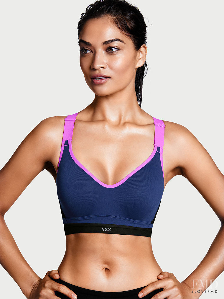 Shanina Shaik featured in  the Victoria\'s Secret VSX catalogue for Autumn/Winter 2016