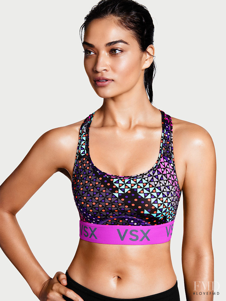 Shanina Shaik featured in  the Victoria\'s Secret VSX catalogue for Autumn/Winter 2016