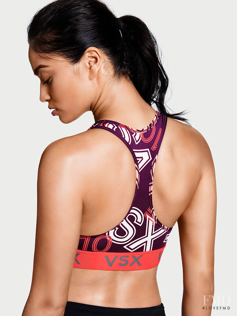 Shanina Shaik featured in  the Victoria\'s Secret VSX catalogue for Autumn/Winter 2016