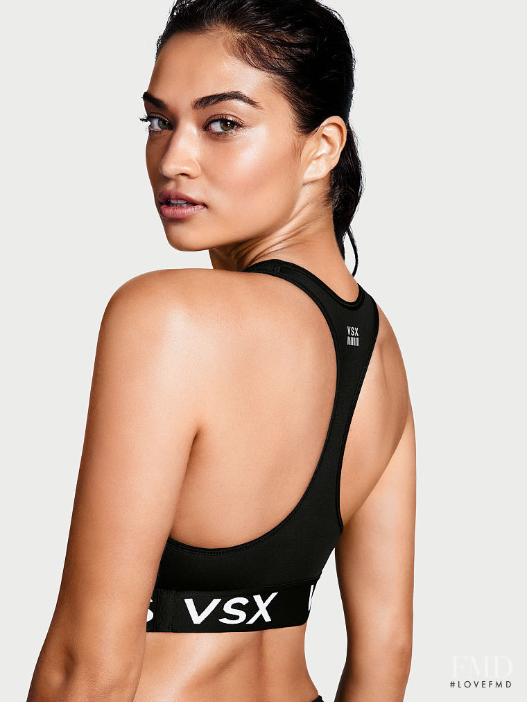 Shanina Shaik featured in  the Victoria\'s Secret VSX catalogue for Autumn/Winter 2016