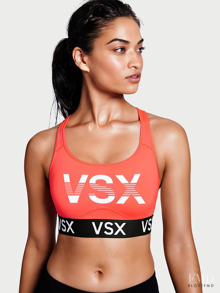 Shanina Shaik featured in  the Victoria\'s Secret VSX catalogue for Autumn/Winter 2016