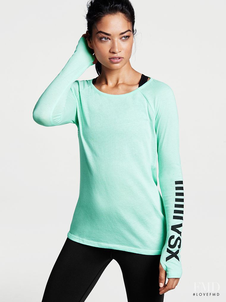 Shanina Shaik featured in  the Victoria\'s Secret VSX catalogue for Autumn/Winter 2016