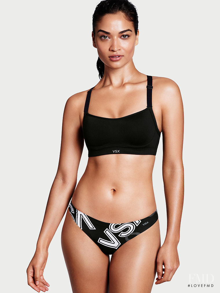 Shanina Shaik featured in  the Victoria\'s Secret VSX catalogue for Autumn/Winter 2016