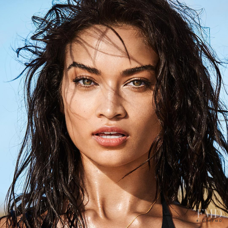 Shanina Shaik featured in  the Seafolly advertisement for Spring 2016