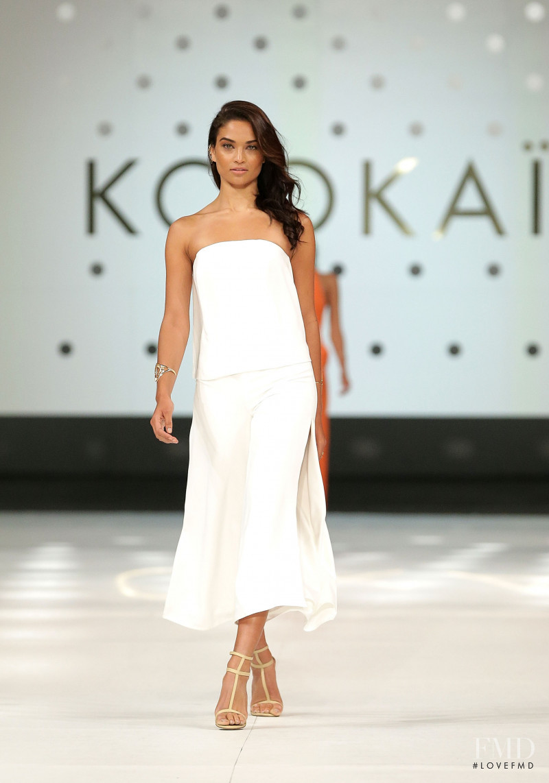 Shanina Shaik featured in  the KOOKAI fashion show for Spring/Summer 2016