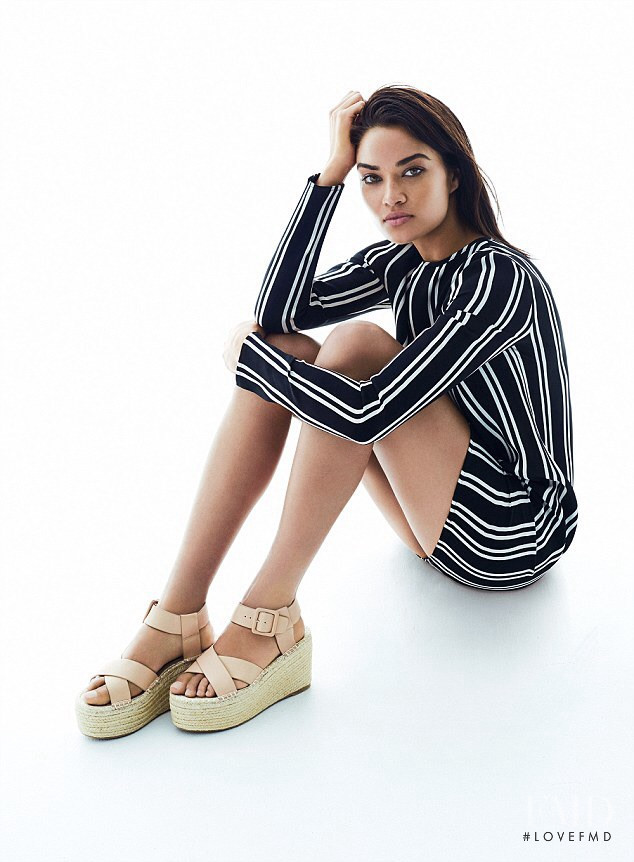 Shanina Shaik featured in  the Tony Bianco advertisement for Spring/Summer 2015