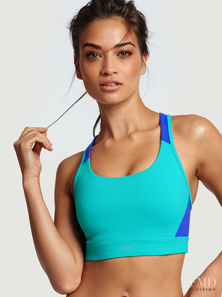 Shanina Shaik featured in  the Victoria\'s Secret VSX catalogue for Spring/Summer 2015