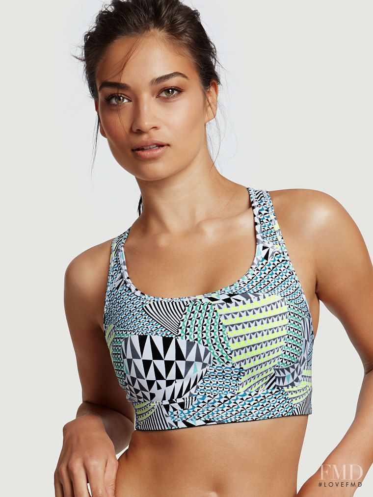 Shanina Shaik featured in  the Victoria\'s Secret VSX catalogue for Spring/Summer 2015