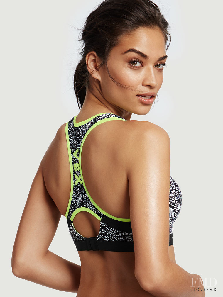 Shanina Shaik featured in  the Victoria\'s Secret VSX catalogue for Spring/Summer 2015