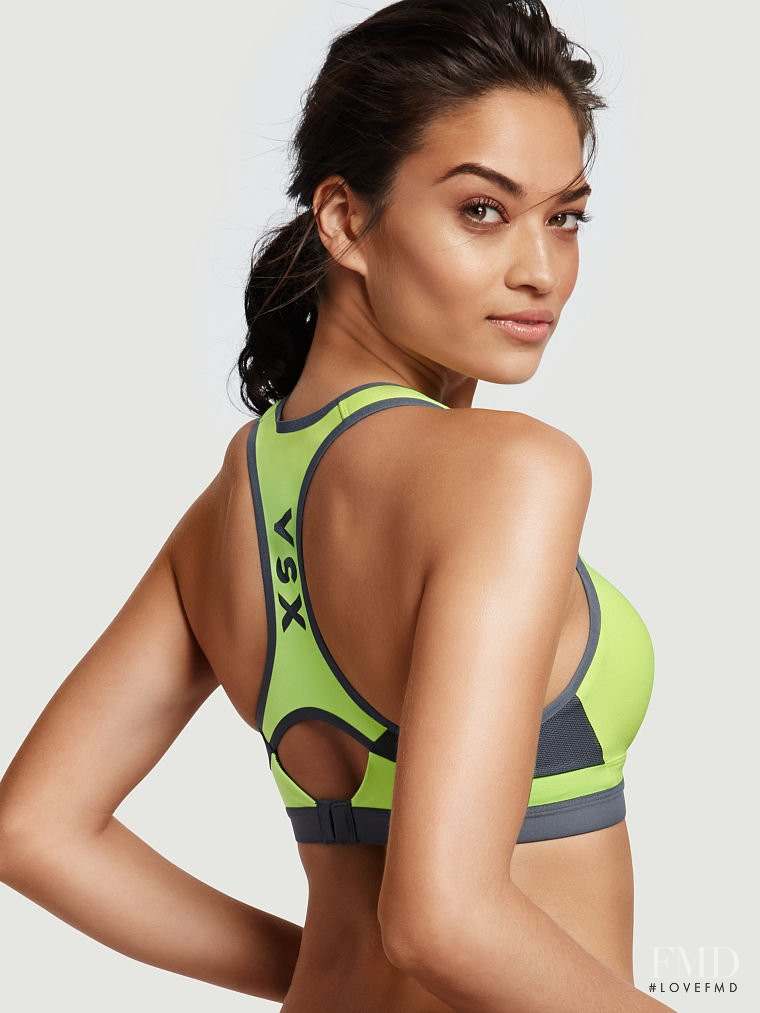 Shanina Shaik featured in  the Victoria\'s Secret VSX catalogue for Spring/Summer 2015