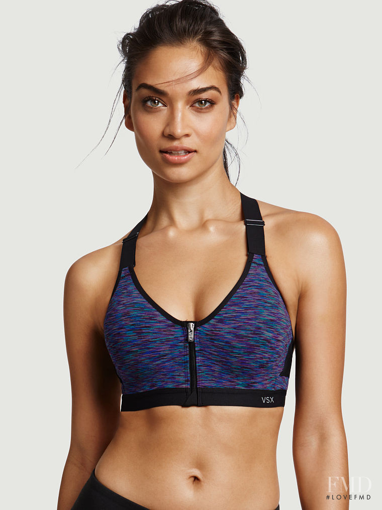 Shanina Shaik featured in  the Victoria\'s Secret VSX catalogue for Spring/Summer 2015