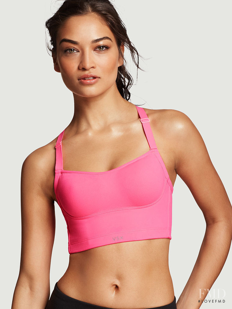 Shanina Shaik featured in  the Victoria\'s Secret VSX catalogue for Spring/Summer 2015