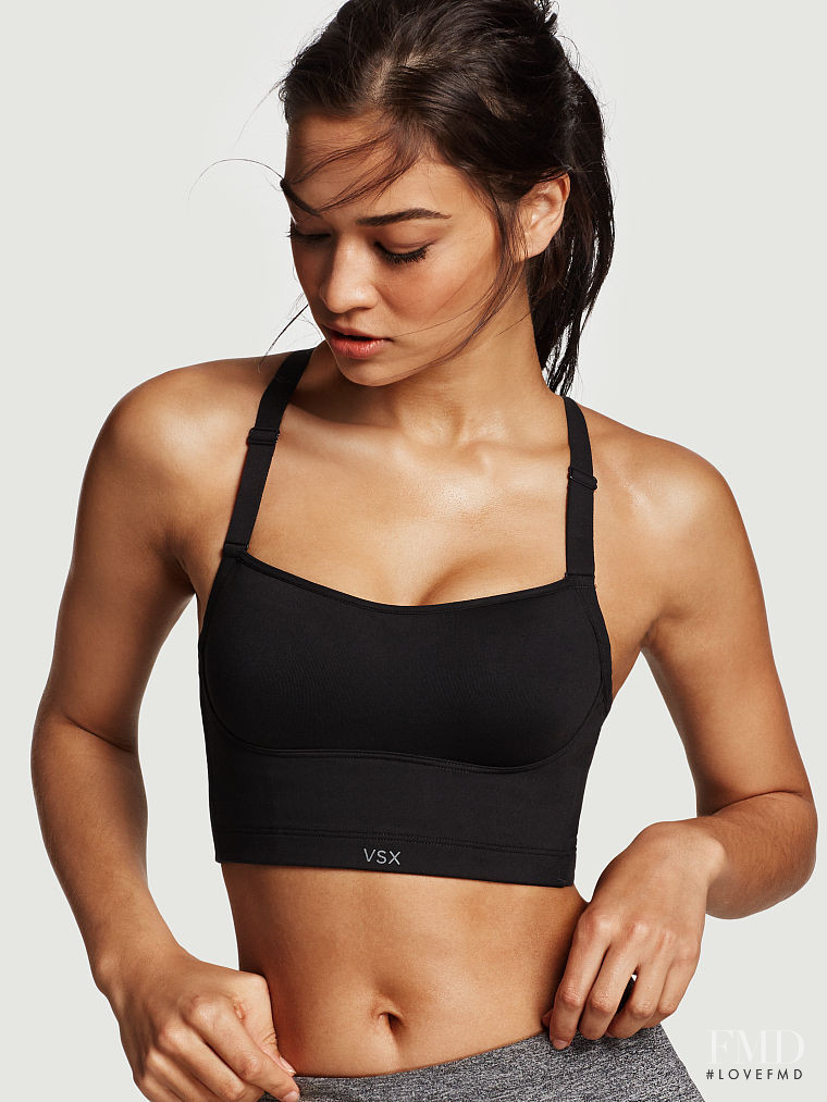 Shanina Shaik featured in  the Victoria\'s Secret VSX catalogue for Spring/Summer 2015