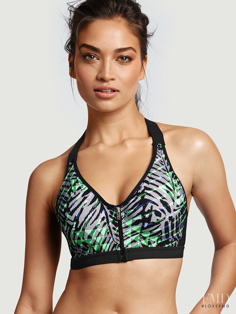 Shanina Shaik featured in  the Victoria\'s Secret VSX catalogue for Spring/Summer 2015