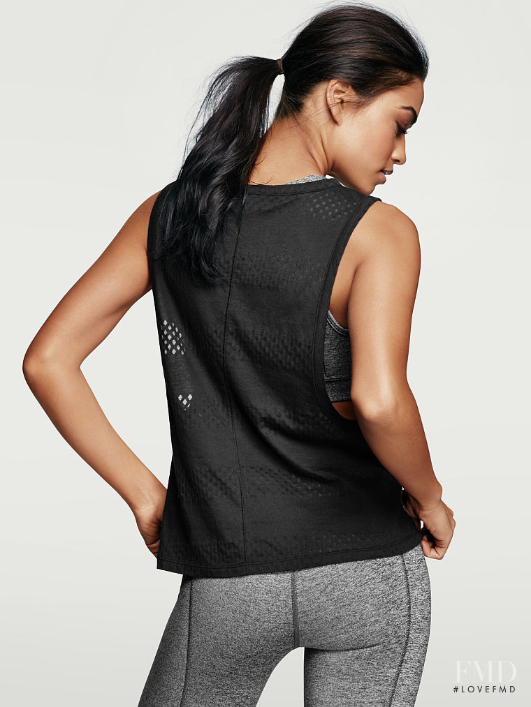 Shanina Shaik featured in  the Victoria\'s Secret VSX catalogue for Spring/Summer 2015