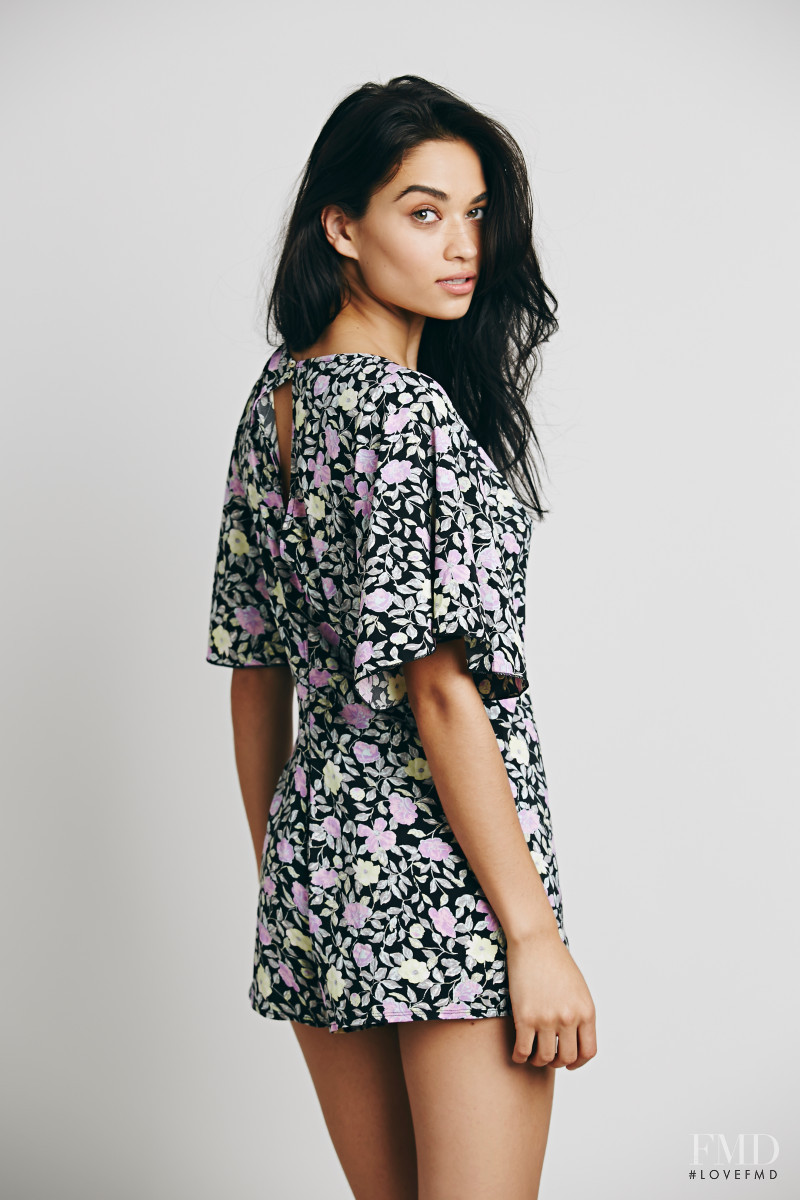 Shanina Shaik featured in  the Free People catalogue for Spring/Summer 2015