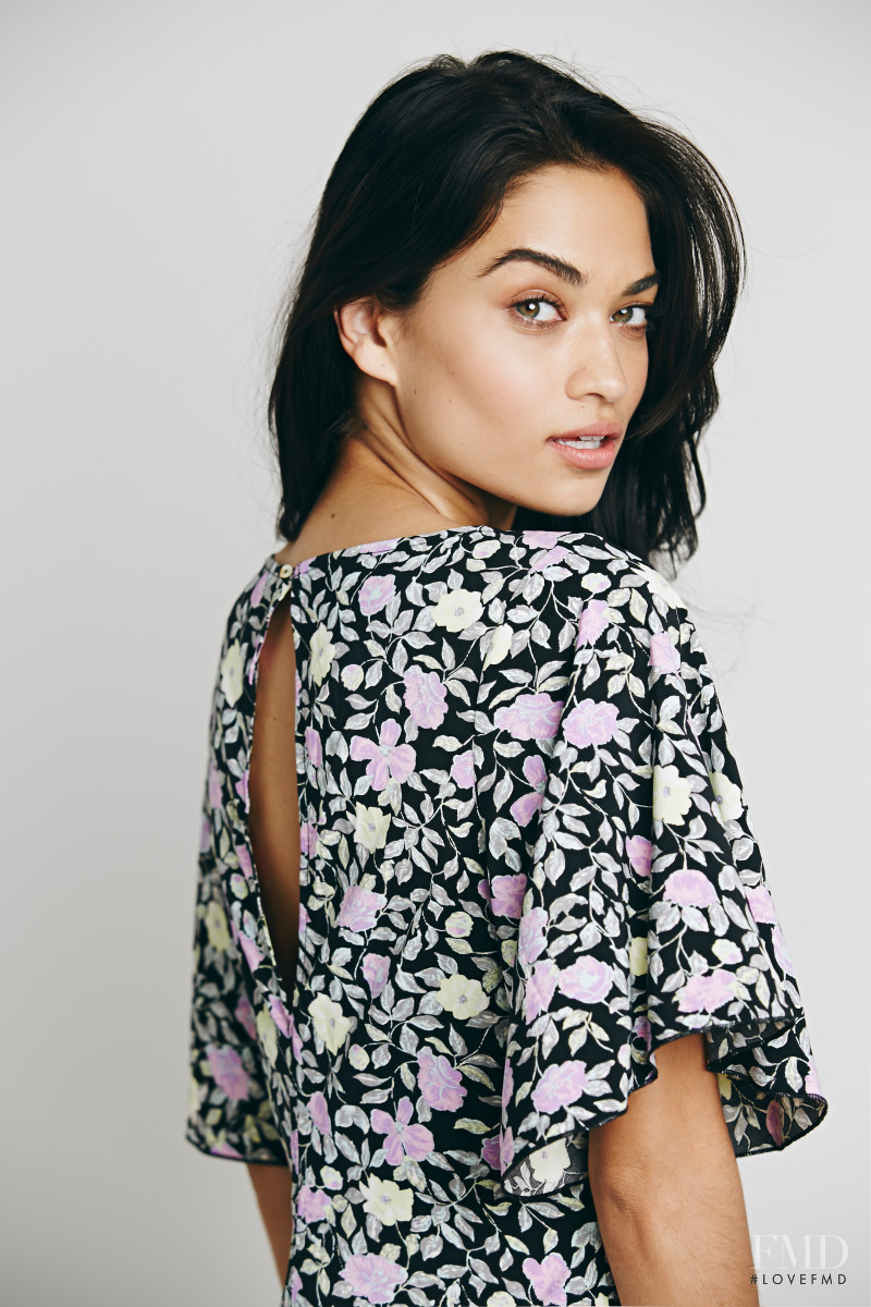 Shanina Shaik featured in  the Free People catalogue for Spring/Summer 2015