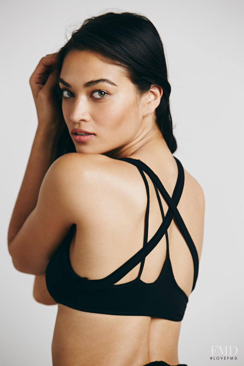 Shanina Shaik featured in  the Free People catalogue for Spring/Summer 2015