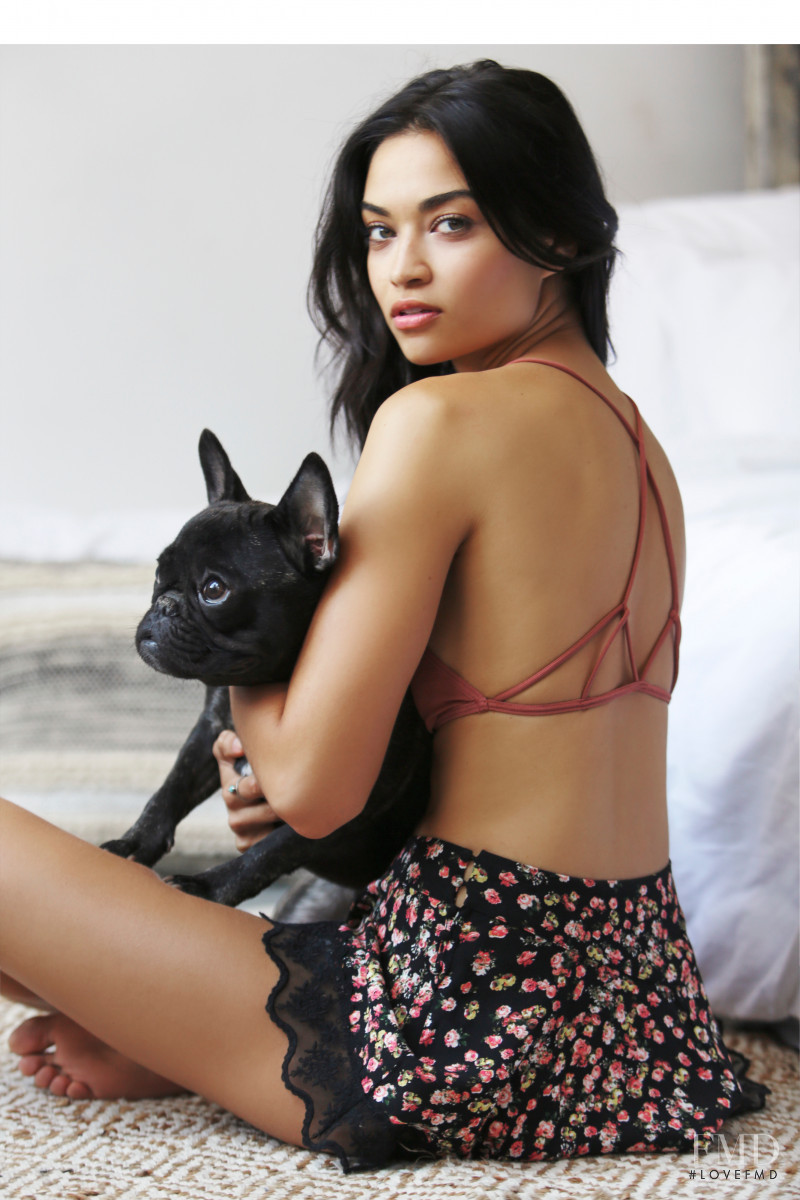 Shanina Shaik featured in  the Free People catalogue for Spring/Summer 2015