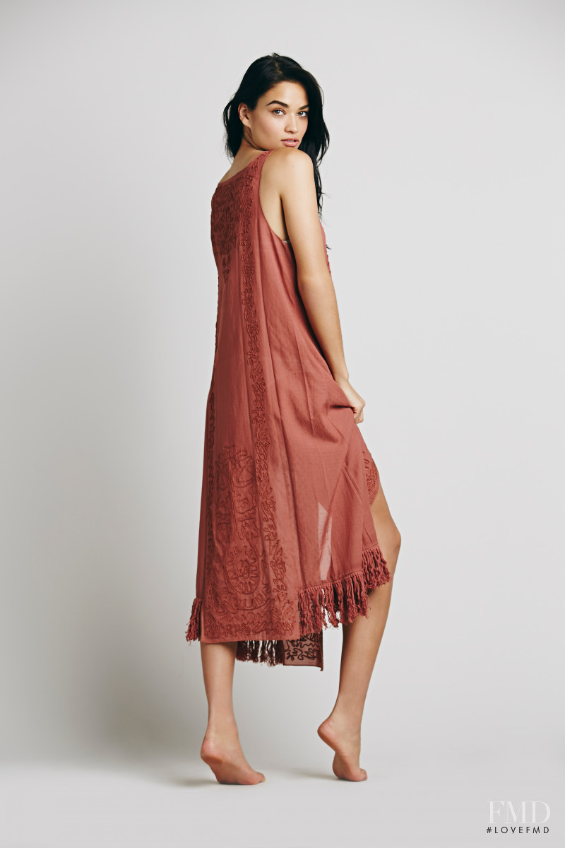 Shanina Shaik featured in  the Free People catalogue for Spring/Summer 2015