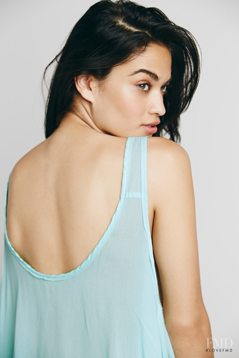 Shanina Shaik featured in  the Free People catalogue for Spring/Summer 2015