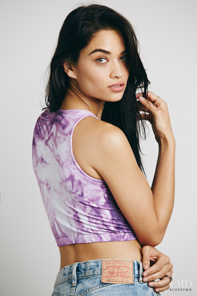 Shanina Shaik featured in  the Free People catalogue for Spring/Summer 2015