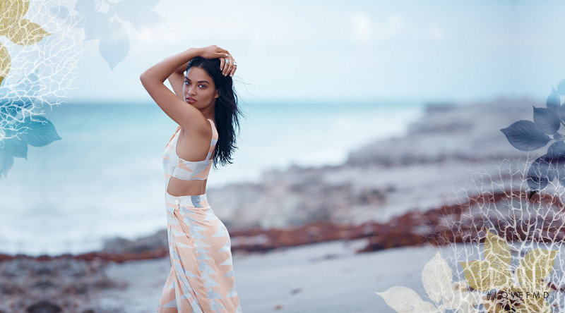 Shanina Shaik featured in  the Free People Gold Coast lookbook for Summer 2015
