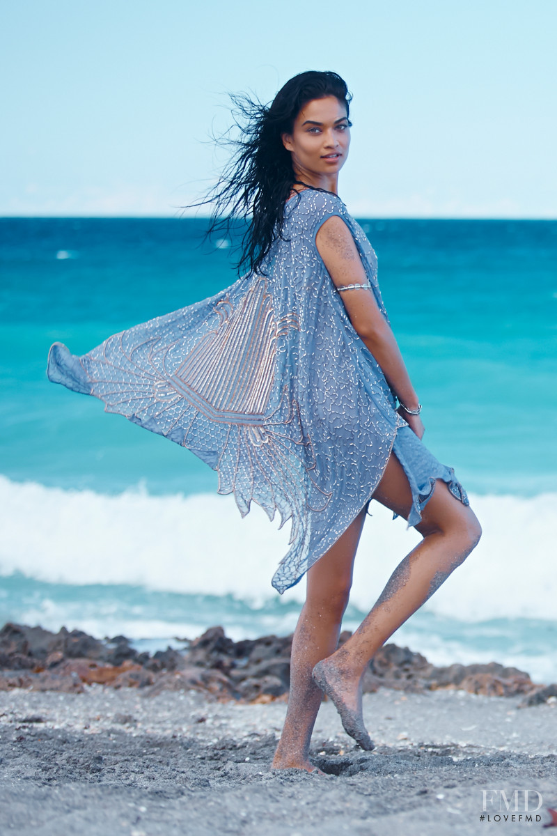 Shanina Shaik featured in  the Free People Gold Coast lookbook for Summer 2015