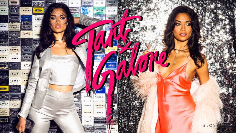Shanina Shaik featured in  the Tart Collections advertisement for Autumn/Winter 2015