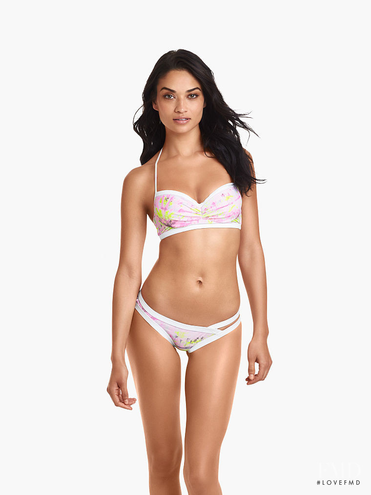 Shanina Shaik featured in  the Victoria\'s Secret Swim catalogue for Spring/Summer 2015