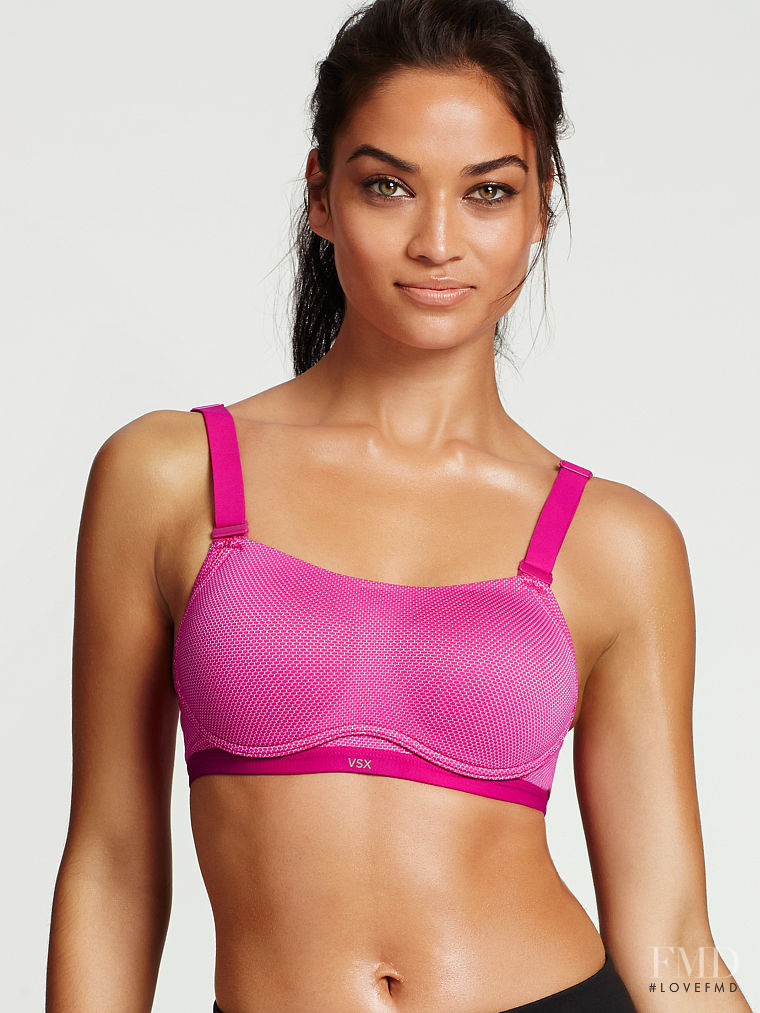 Shanina Shaik featured in  the Victoria\'s Secret VSX catalogue for Autumn/Winter 2014