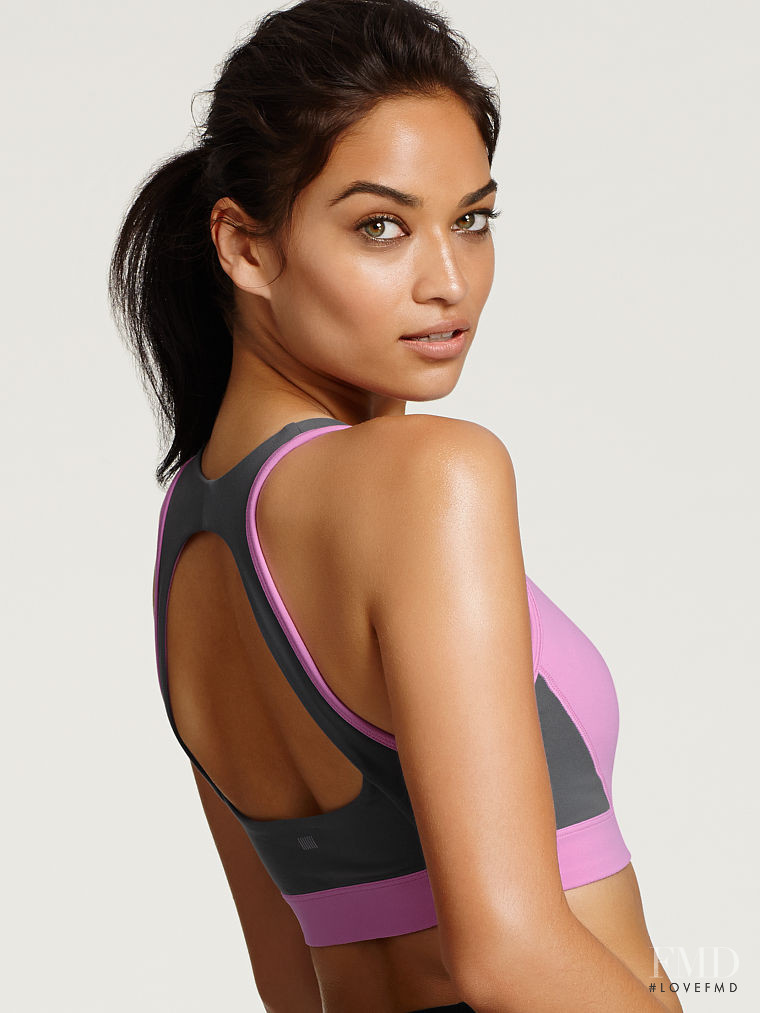 Shanina Shaik featured in  the Victoria\'s Secret VSX catalogue for Autumn/Winter 2014