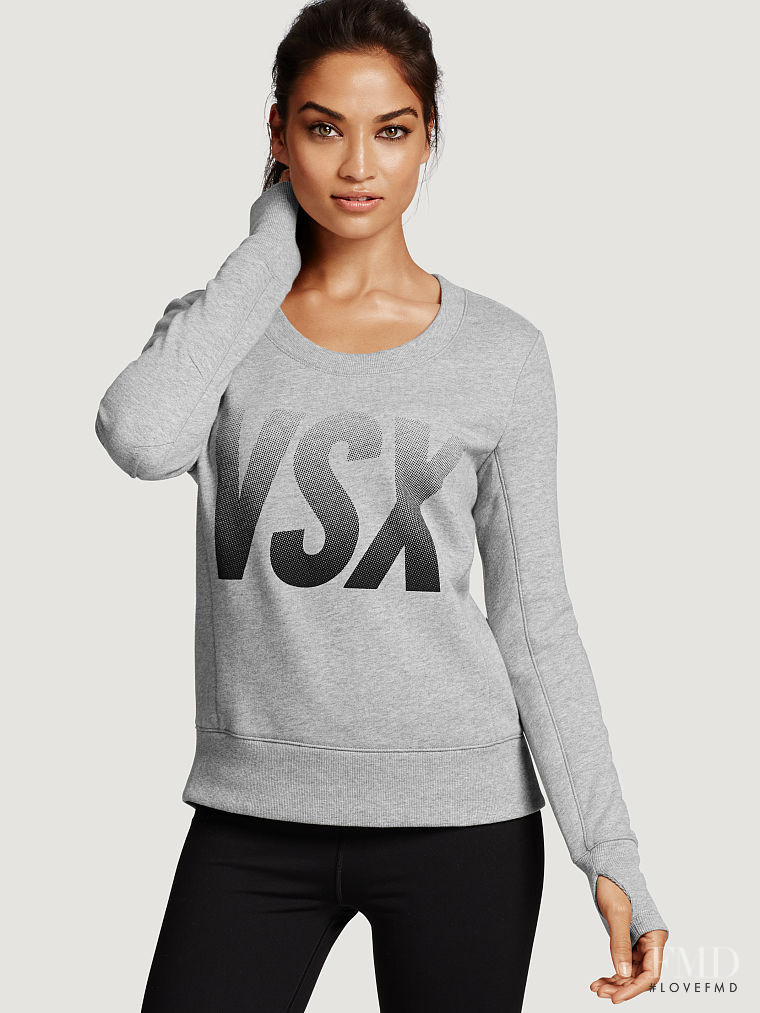 Shanina Shaik featured in  the Victoria\'s Secret VSX catalogue for Autumn/Winter 2014