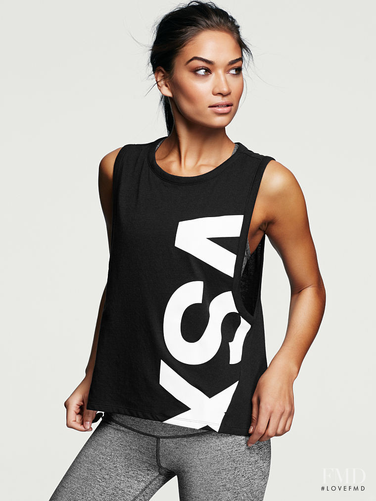 Shanina Shaik featured in  the Victoria\'s Secret VSX catalogue for Autumn/Winter 2014