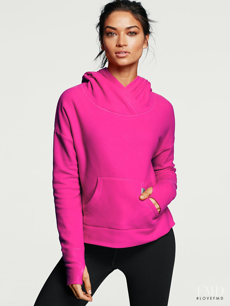 Shanina Shaik featured in  the Victoria\'s Secret VSX catalogue for Autumn/Winter 2014