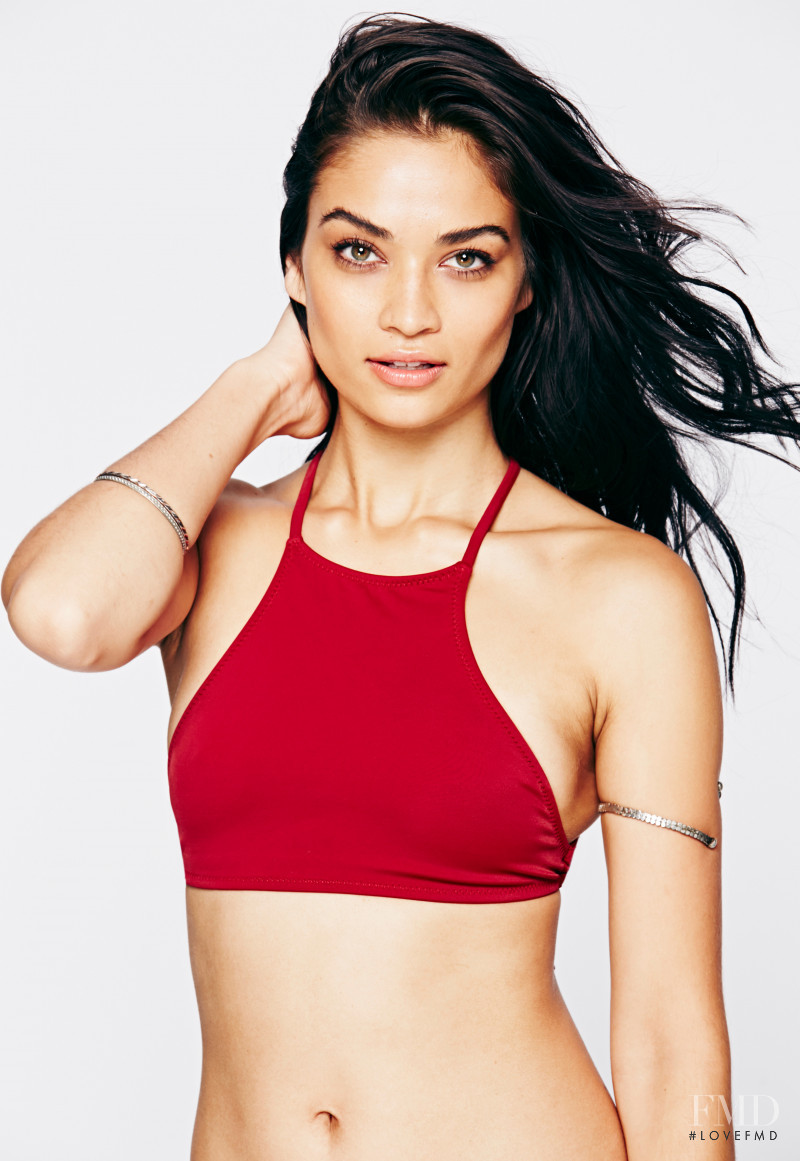 Shanina Shaik featured in  the Free People catalogue for Spring/Summer 2014