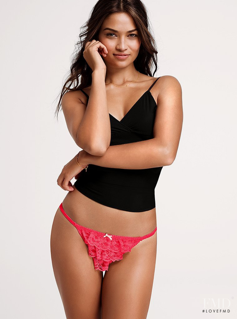 Shanina Shaik featured in  the Victoria\'s Secret catalogue for Autumn/Winter 2013