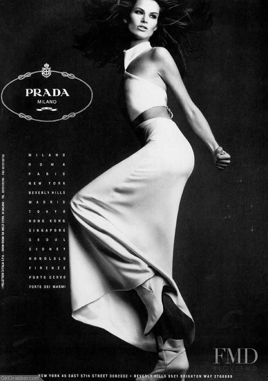 Prada advertisement for Autumn/Winter 1992