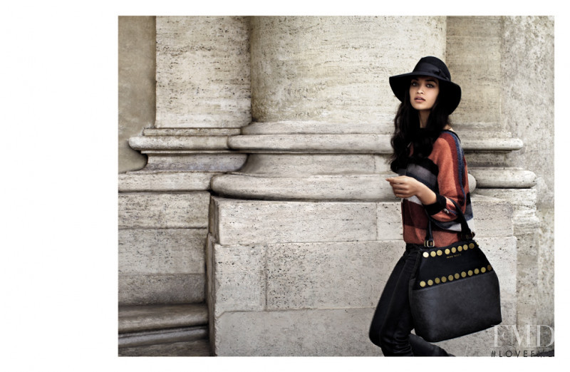 Shanina Shaik featured in  the Miss Sixty advertisement for Autumn/Winter 2012