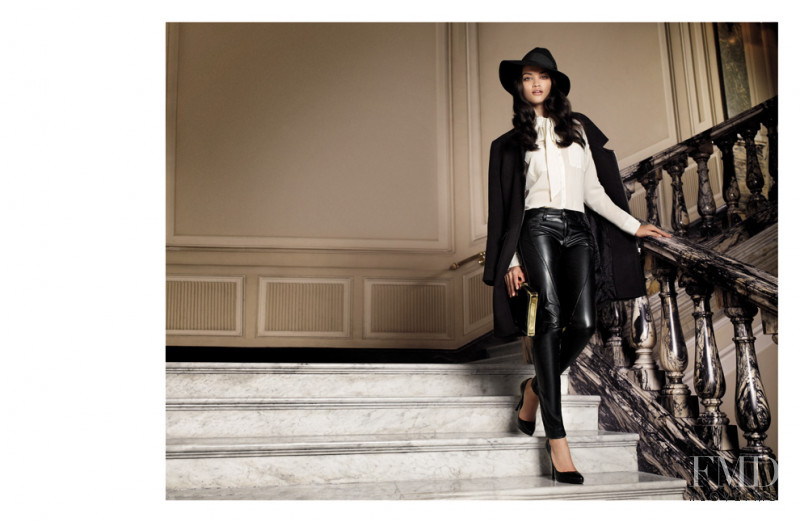 Shanina Shaik featured in  the Miss Sixty advertisement for Autumn/Winter 2012