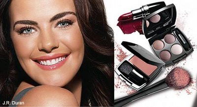 Ana Paula Arosio featured in  the AVON catalogue for Spring/Summer 2010