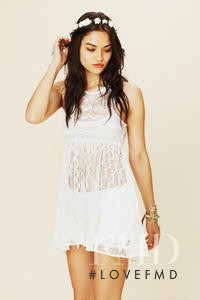 Shanina Shaik featured in  the Free People catalogue for Spring/Summer 2012