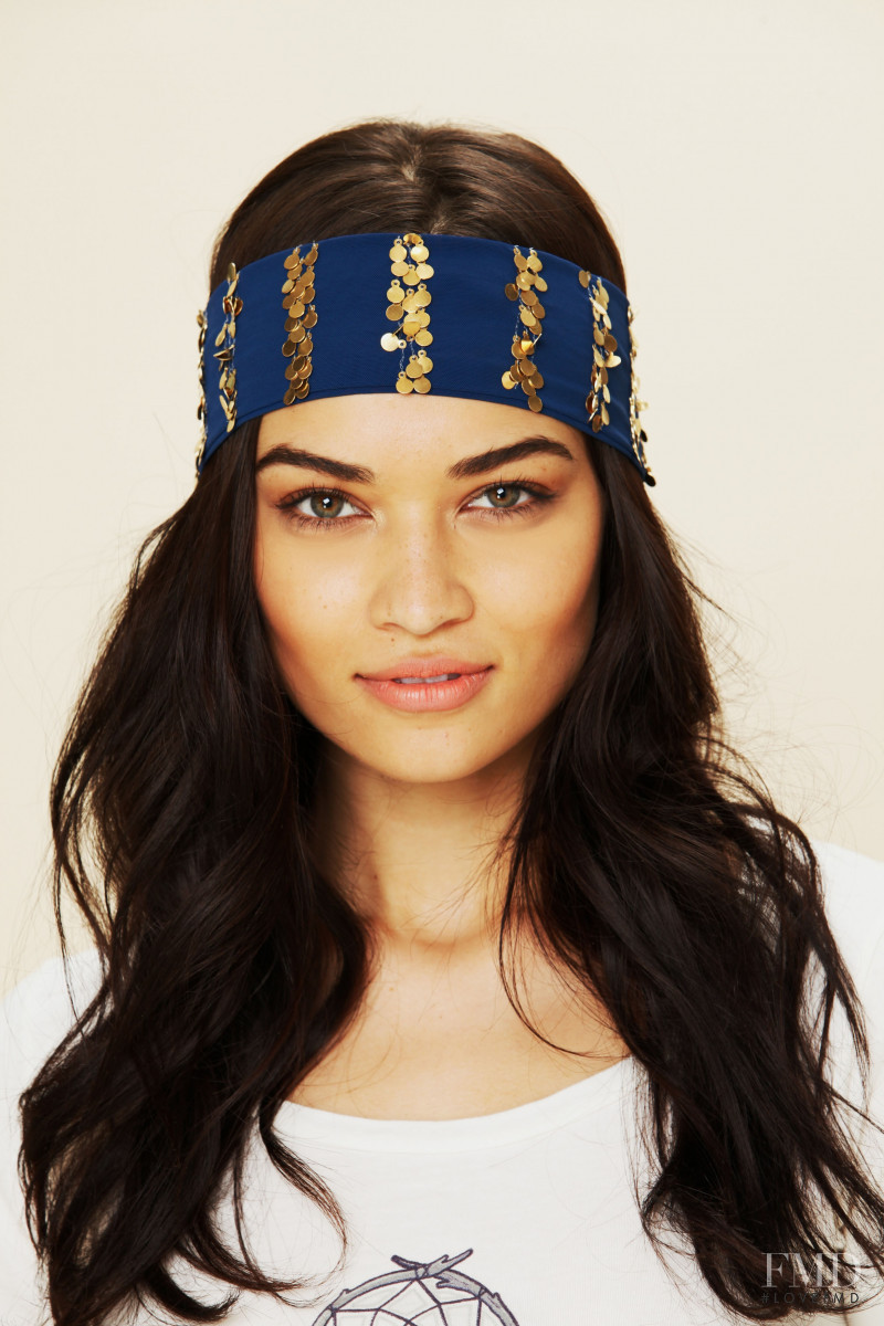 Shanina Shaik featured in  the Free People catalogue for Spring/Summer 2012