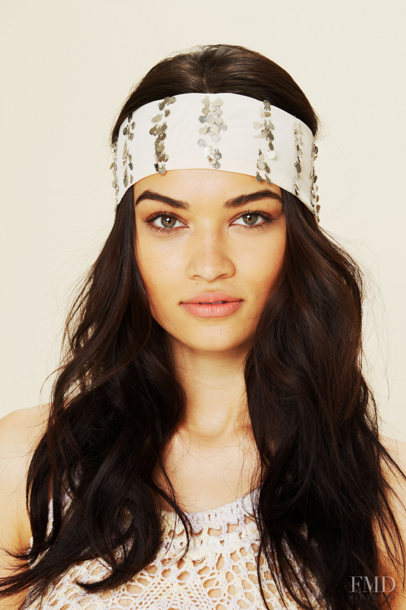 Shanina Shaik featured in  the Free People catalogue for Spring/Summer 2012