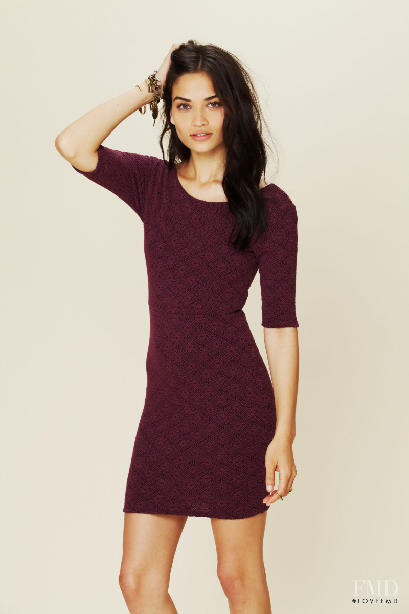 Shanina Shaik featured in  the Free People catalogue for Spring/Summer 2012