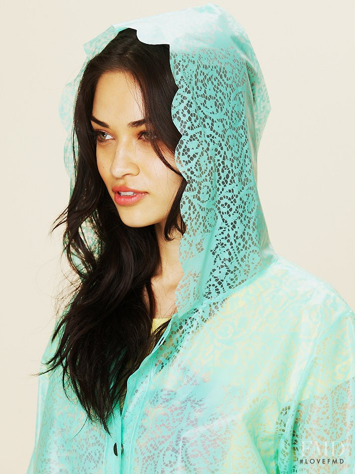 Shanina Shaik featured in  the Free People catalogue for Spring/Summer 2012